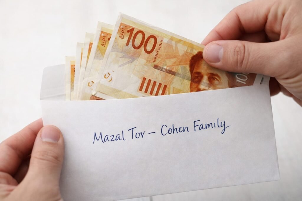 שאלת השאלות... כמה לשים באירוע במעטפה